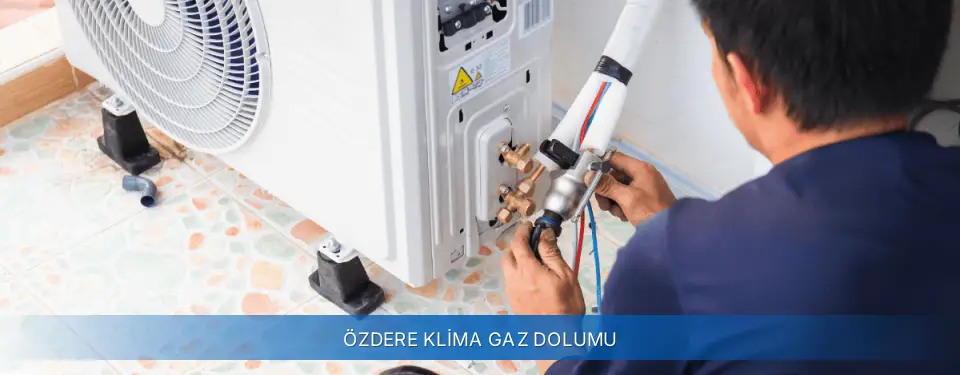 Özdere İlçemi York Klima Gaz Dolumu